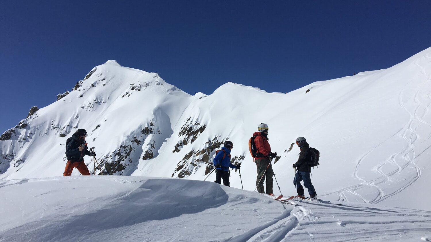 Ski Andermatt deep snow course
