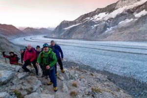 Gletschertrekking Aletschgletscher