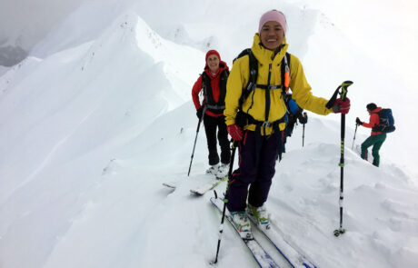 Ski touring course beginners