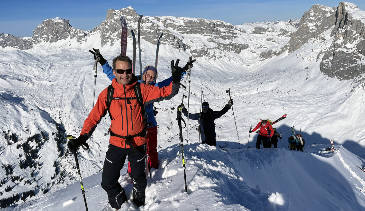 Skitouren St.Antönien Silvester
