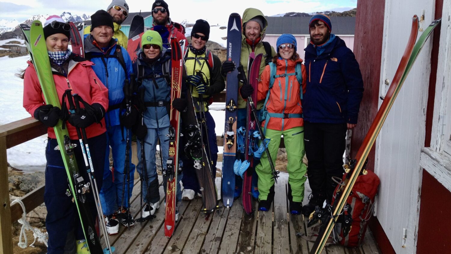 Greenland ski tours