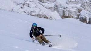 Off-piste course, Tiefschneekurs, Deep snow course