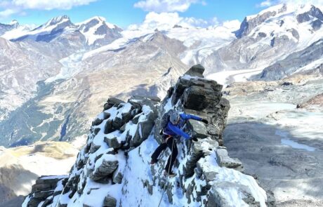 Matterhorn mit Bergführer Hermann Berie