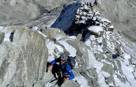 Matterhorn mit Bergführer